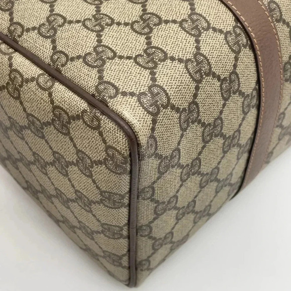 Authentic GUCCI GG Supreme Boston Bag - Picture 10 of 12